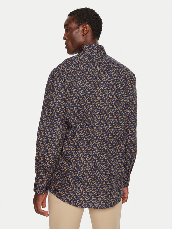 Pierre Cardin Pierre Cardin Košile C6 11010.0318 Tmavomodrá Regular Fit