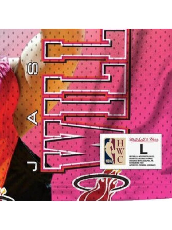 Mitchell & Ness Mitchell & Ness Tank top Miami Heat Jason Williams Kolorowy Standard Fit