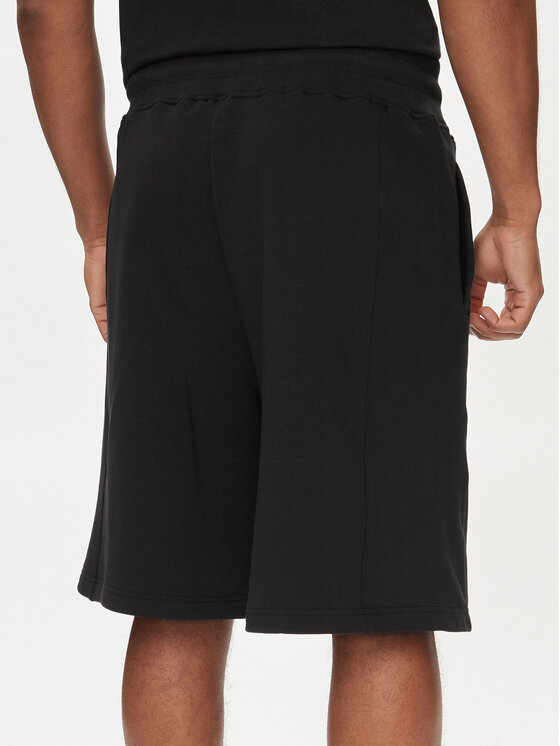 Versace Jeans Couture Versace Jeans Couture Pantaloncini sportivi 76GADT00 Nero Regular Fit