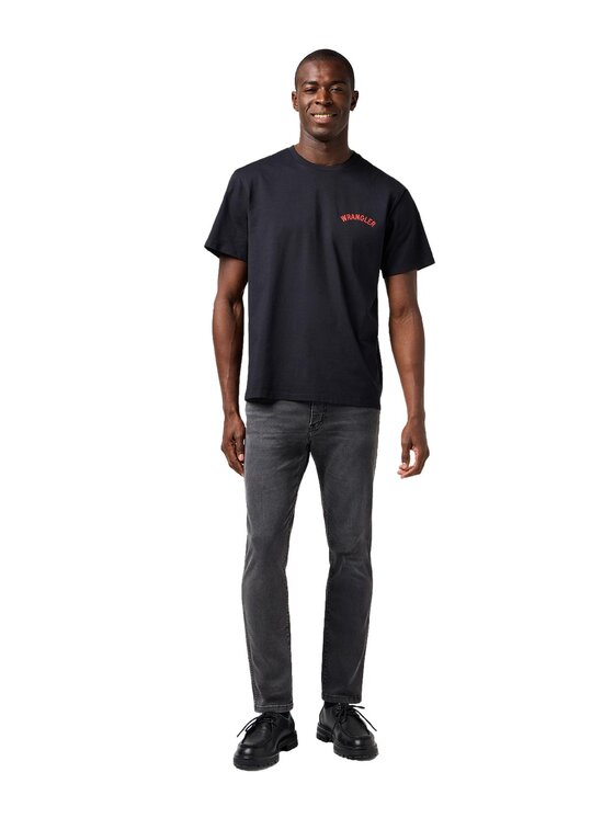 Wrangler Wrangler Džinsi Larston 112362433 Pelēks Slim Fit