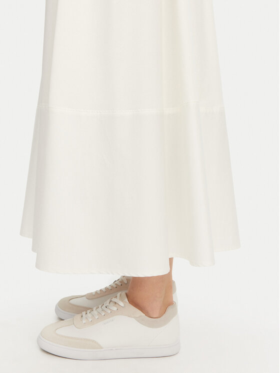 Max Mara Leisure Max Mara Leisure Trapez suknja Roal 2516771028 Bijela Regular Fit