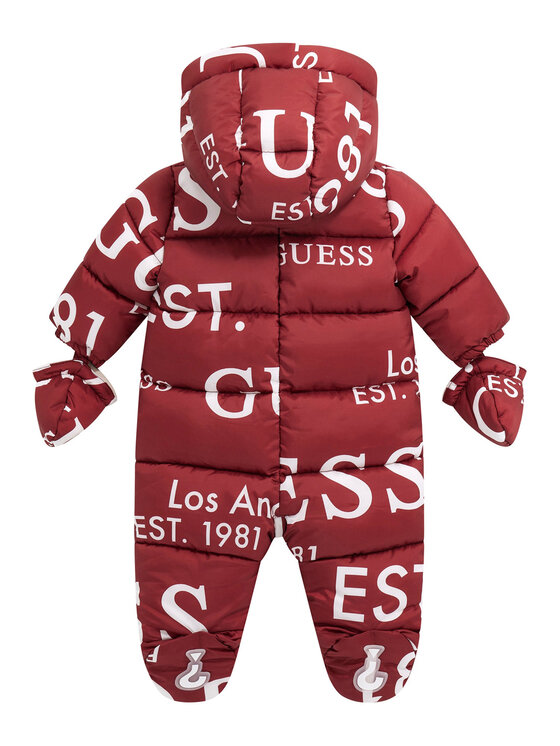 Guess Guess Zimski kombinezon H5BW00 WCFM0 Crvena Regular Fit