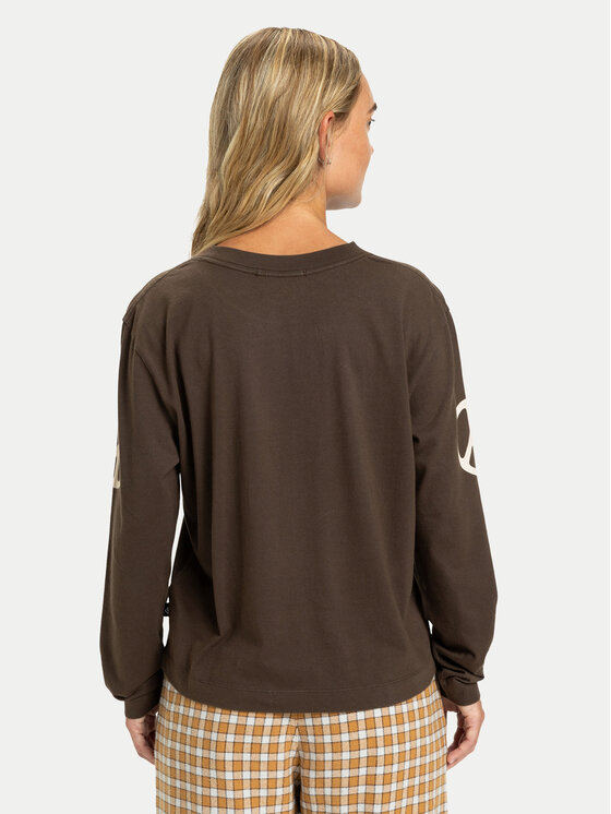 Quiksilver Quiksilver Blusa Standard  EQWZT03200 Marrone Regular Fit