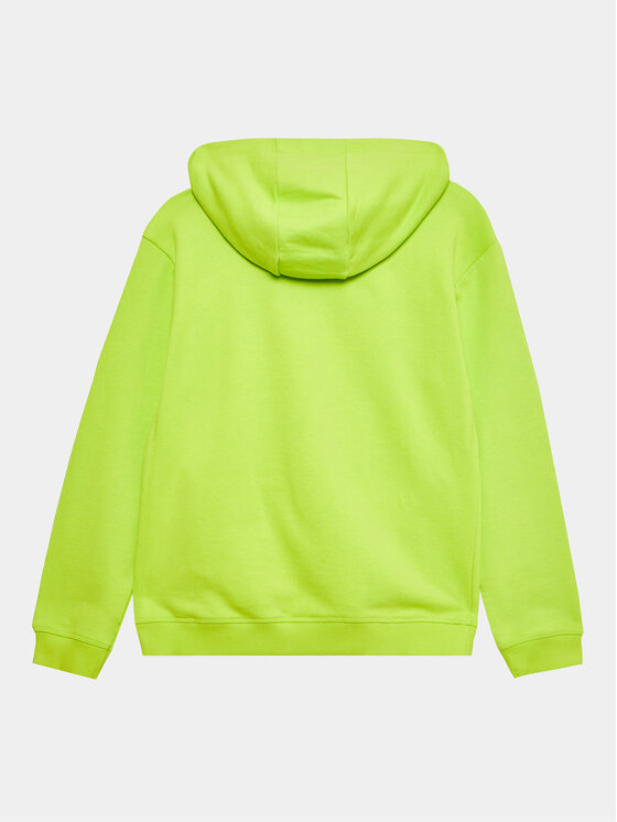 Guess Guess Felpa L3YQ04 KAD73 Verde Regular Fit