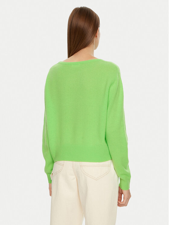 American Vintage American Vintage Pulover Raxow RAX18EH24 Verde Loose Fit