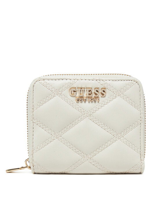Guess Malá dámska peňaženka SWQG96 32137 Écru