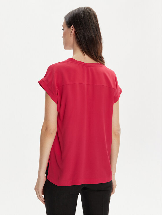 Marella Marella T-Shirt Pialla 2413111094 Różowy Regular Fit