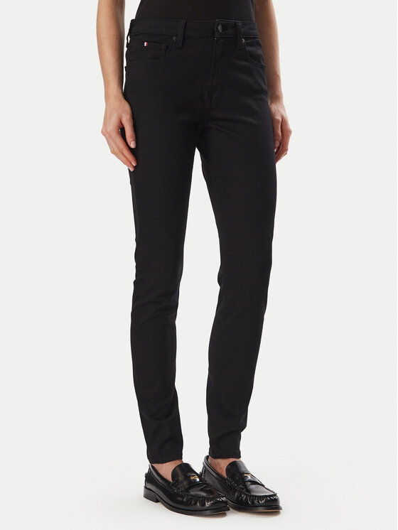 Tommy Hilfiger Tommy Hilfiger Τζιν Como WW0WW51409 Μαύρο Skinny Fit