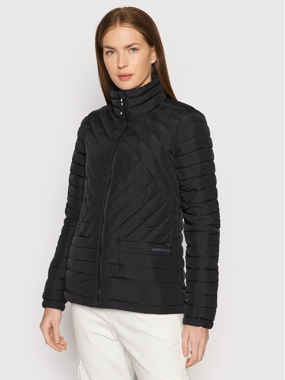 Didriksons Geacă din puf Enja 503886 Negru Slim Fit