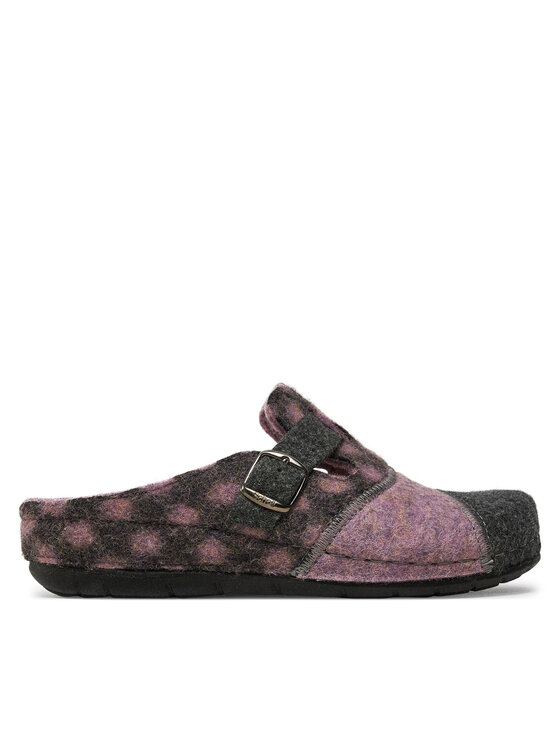 Papuci de casă Scholl Bruges Buckle Med MF317172424 Violet