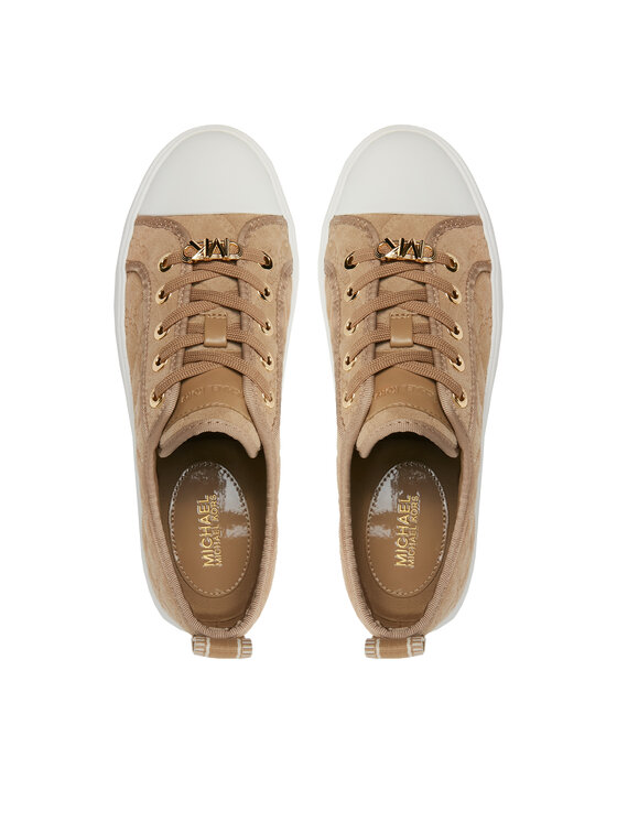 MICHAEL Michael Kors Sneakers aus Stoff 43F3EYFS2S Beige | Modivo.de