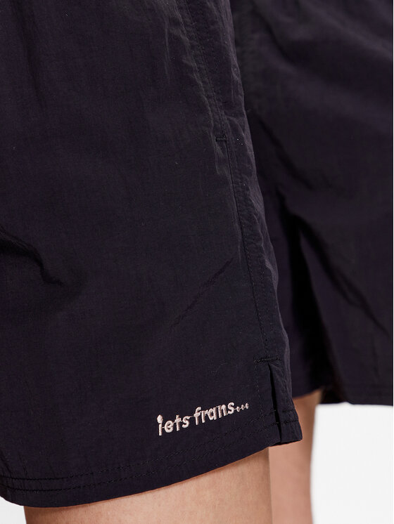 iets frans… iets frans… Pantaloncini sportivi IF NYLON SPORTS 76556257 Nero Loose Fit