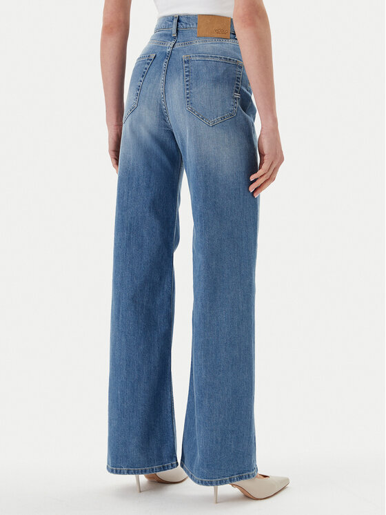 ViCOLO ViCOLO Jeansy DD5076 Modrá Wide Leg