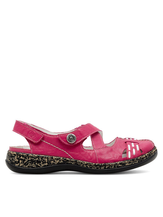 Pantofi Rieker 46377-31 Pink