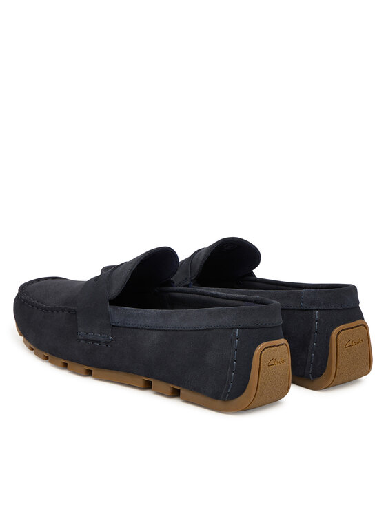 Clarks Clarks Mokasíny Corsley Bar 26184514 Tmavomodrá