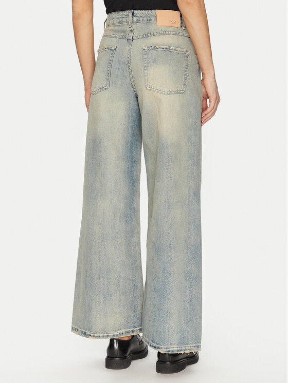 ViCOLO ViCOLO Jeansy DD5122 Niebieski Wide Leg