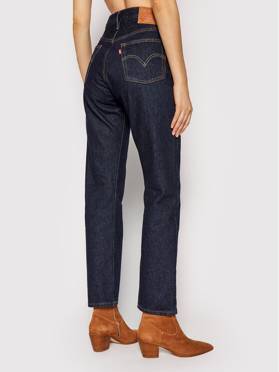 Levi's® Levi's® Jeans hlače 501™ 12501-0384 Mornarsko modra Original Fit
