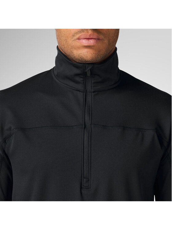 Rossignol Rossignol Bluza techniczna M Half Zip First Layer Czarny Slim Fit