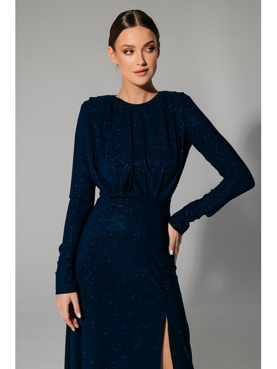Aurora Aurora Sukienka wieczorowa Annabelle brokat Granatowy Feminine Fit