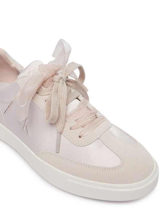 Calvin Klein Calvin Klein Sneakers Low Pro Cupsole Wt Satin Mix HW0HW03288 Rosa chiaro
