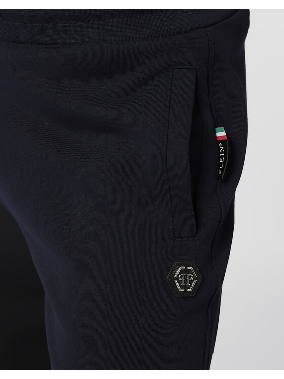 PHILIPP PLEIN PHILIPP PLEIN Spodnie dresowe 29835 Granatowy Jogger Fit
