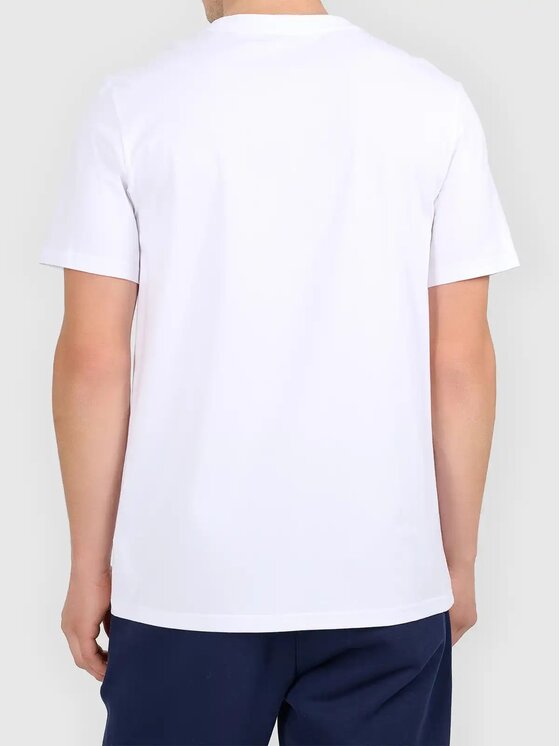 4F 4F T-Shirt Z-TTSHM3341-3-O Biały Regular Fit