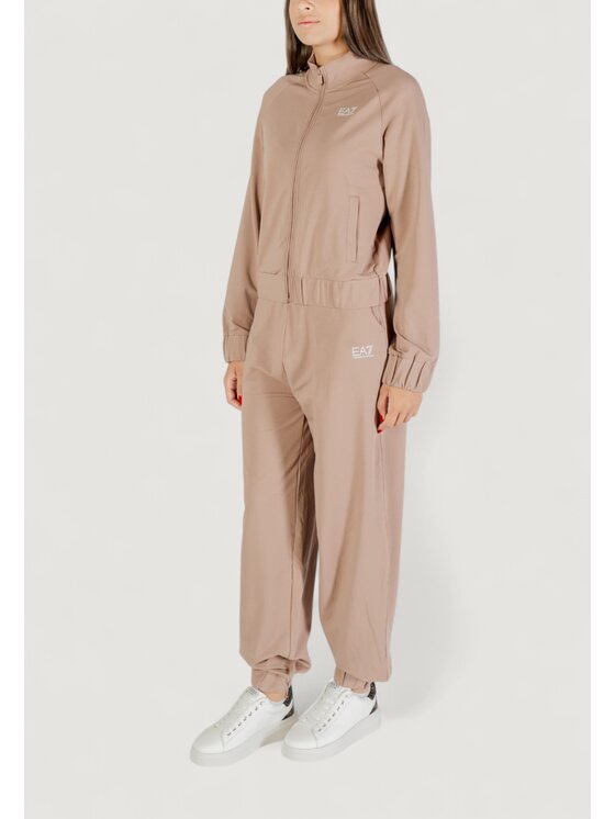 EA7 Emporio Armani EA7 Emporio Armani Dres TRACKSUIT Brązowy Casual Fit