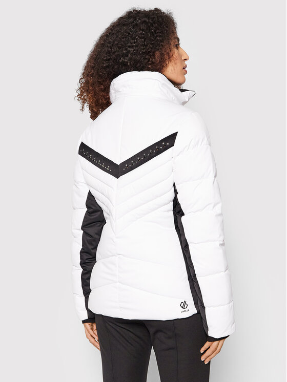 Dare2B Dare2B Skijacke Bejewel II DWP515 Weiß Slim Fit