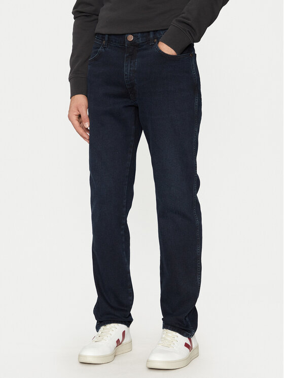 Wrangler Jeans River 112356837 Blu scuro Tapered Fit, taglia : 32_32