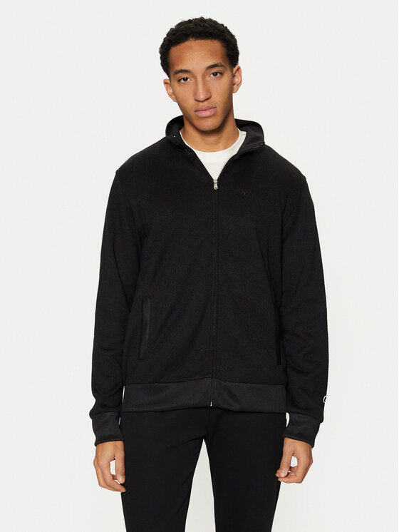 Champion Pulóver 220284 Fekete Slim Fit
