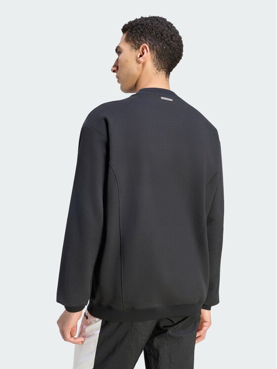 adidas adidas Bluza techniczna 172263 Czarny Loose Fit