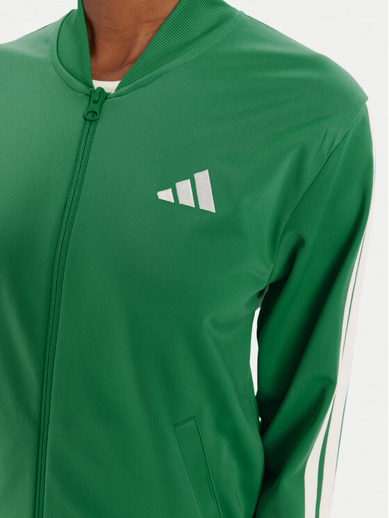 adidas adidas Trenerka Essentials 3-Stripes JD2687 Zelena Regular Fit
