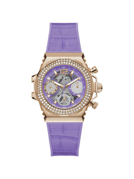Guess Guess Ρολόι GW0553L6 Μωβ