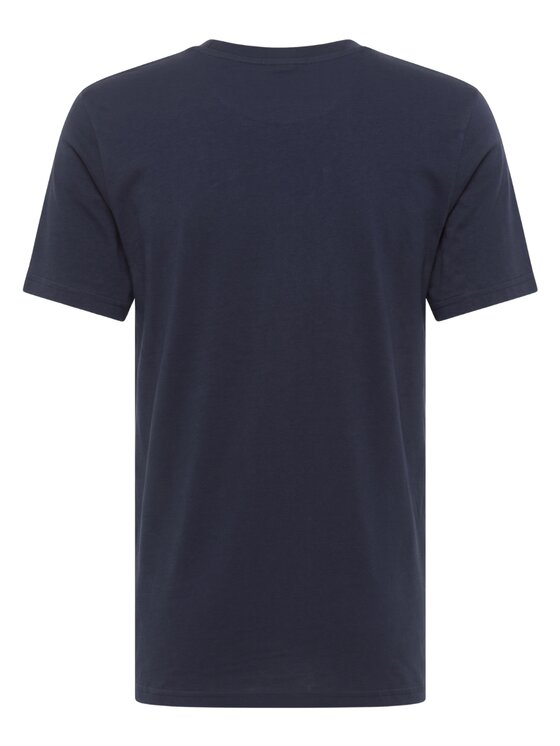 Mustang Mustang T-Shirt Style Alex Granatowy Regular Fit