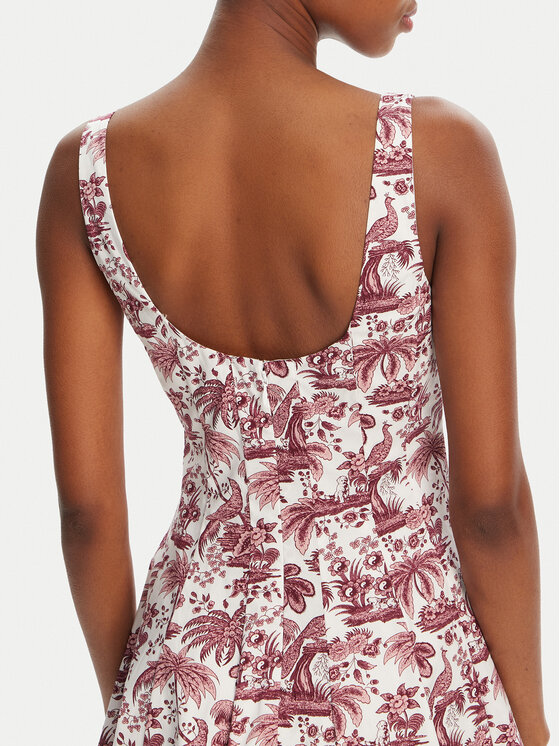 STAUD STAUD Vestito estivo Wells R25R2222SP Rosa Regular Fit