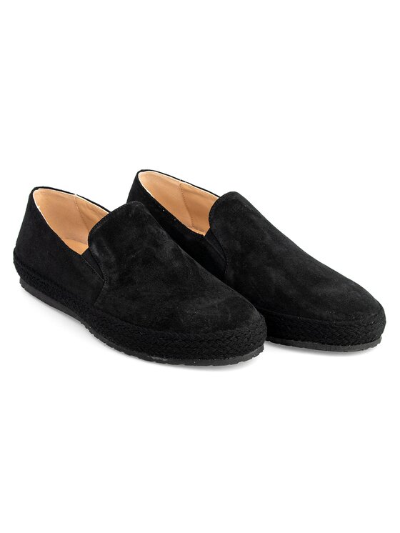 Espadryle APIA, Rozmiar 45, Czarne, Leo Nero