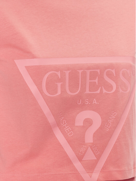 Guess Guess T-särk Adele V2YI06 K8HM0 Roosa Regular Fit