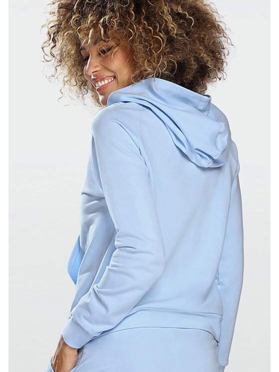 DKaren Sport DKaren Sport Bluza Seattle Błękitny Classic Fit