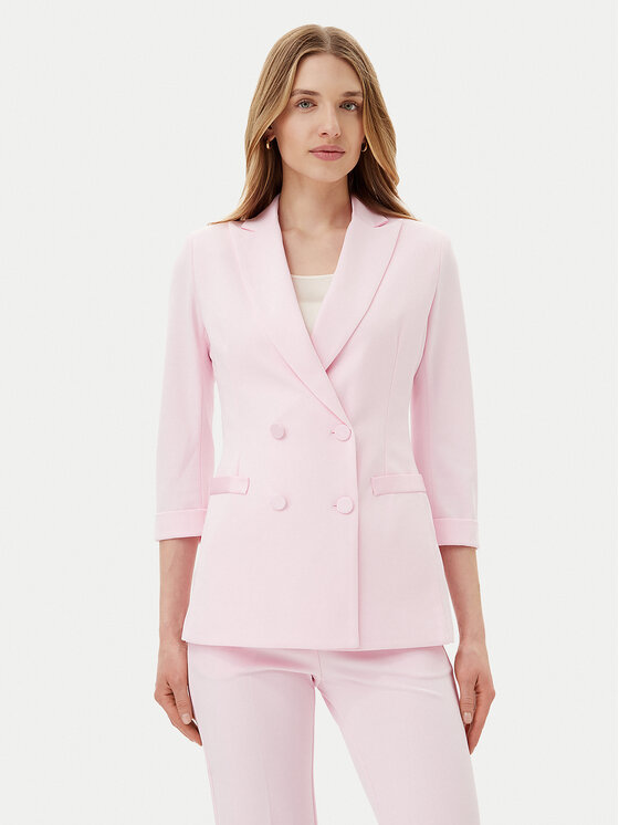 Imperial Imperial Zakó JU25JAW Rózsaszín Slim Fit