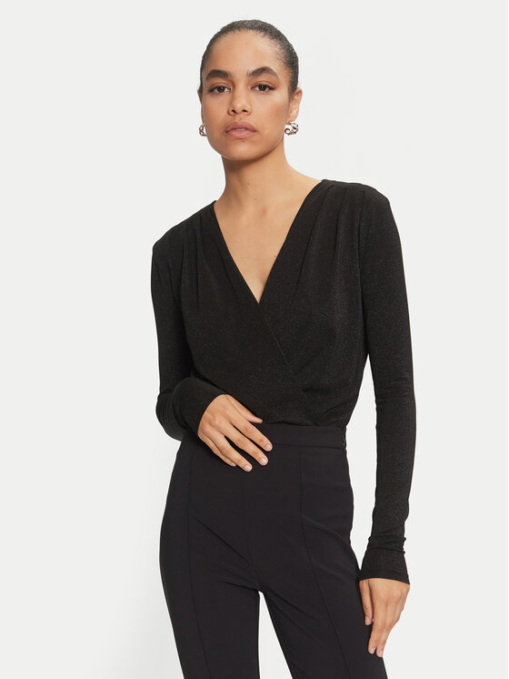 PINKO PINKO κορμάκι 104464 A29I Μαύρο Regular Fit