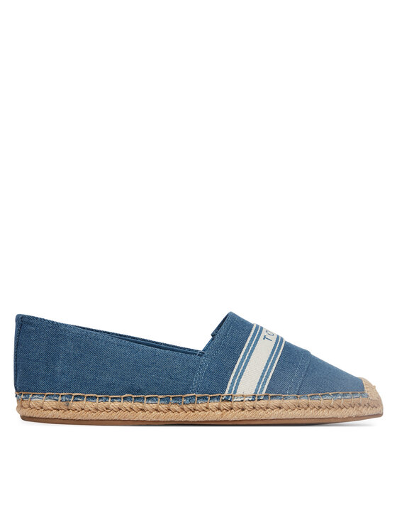 Tommy Hilfiger Espadrile Hilfiger Webbing Espadrille FW0FW09334 Albastru