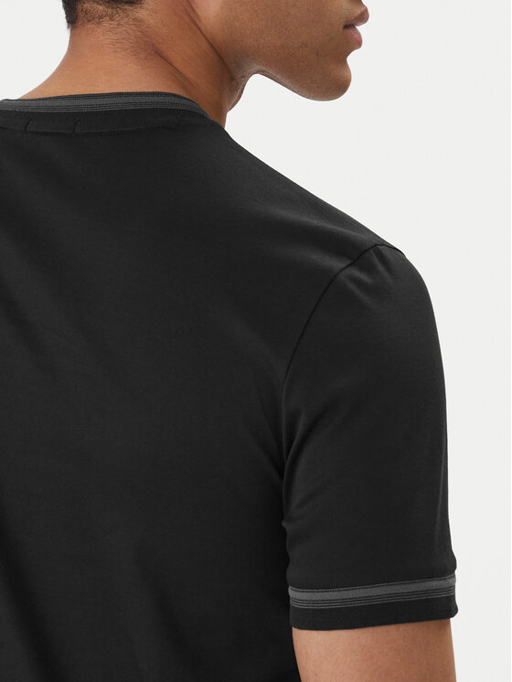 BOSS BOSS T-Shirt H-Tessler 202 50554536 Czarny Slim Fit