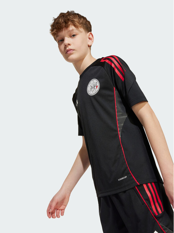 adidas adidas Koszulka techniczna Ajax Amsterdam Tiro 25 Competition Training Jersey Czarny Regular Fit