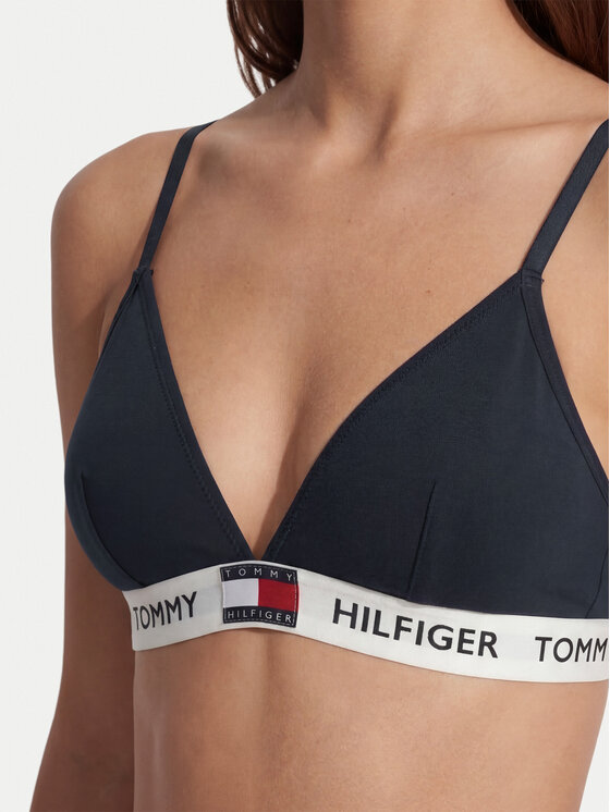 Tommy Hilfiger Tommy Hilfiger Bralette melltartó UW0UW02243 Sötétkék