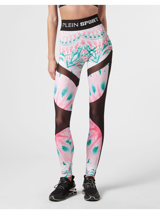 Plein Sport Plein Sport Legginsy 8357 Różowy