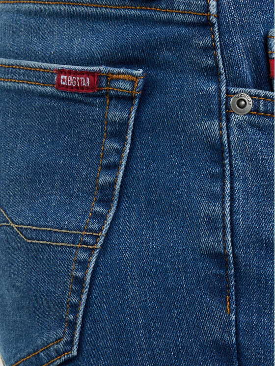 BIG STAR BIG STAR Jeansy TEDD Niebieski Slim Fit