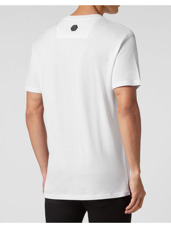 PHILIPP PLEIN PHILIPP PLEIN Tričko 539 Biela Regular Fit
