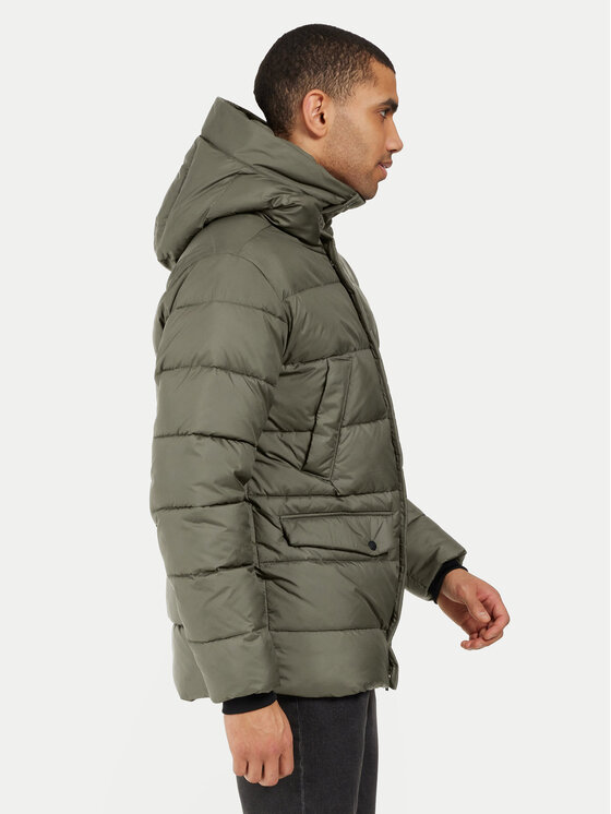 Didriksons Didriksons Žieminė striukė Fabio 505358 Žalia Regular Fit