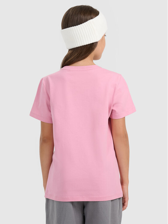 4F 4F T-Shirt APRES SKI Różowy Regular Fit