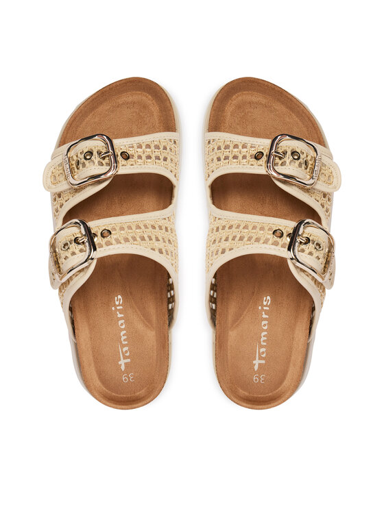 Tamaris Tamaris Шльопанці 1-27516-46 Кремовий